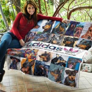 German Pinscher Quilt Blanket Beeqt5048  Quilt